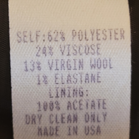 Nanette Lapore tailored wool  skirt brown and pink - Picture 5 of 16